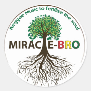 Hoja Pegatina de Raíces de MIracle-Bro