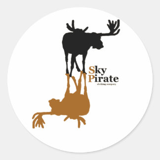 Hoja Pegatina "Moose Made Me"