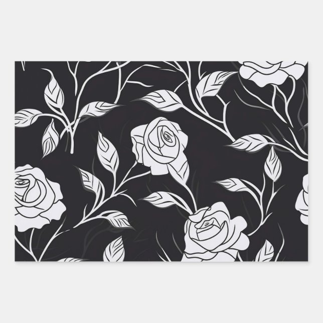 Hoja plana de papel de ajuste de Rosa de bonito de (Anverso)