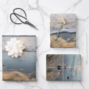 Hoja plana de papel de envolvimiento de sol de pla