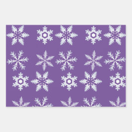 Hoja plana de papel de envolvimiento púrpura