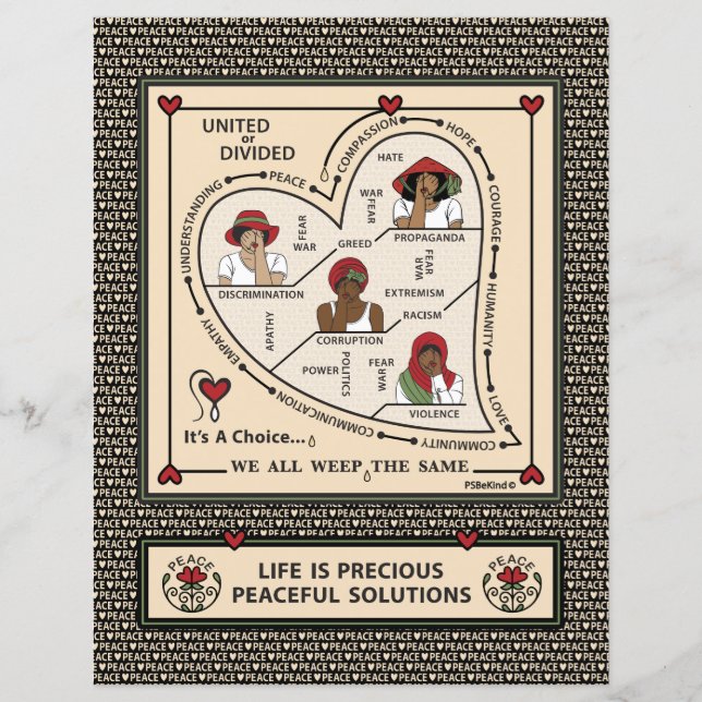 Hoja plana dividida o unida de 8,5" x11" (Anverso)