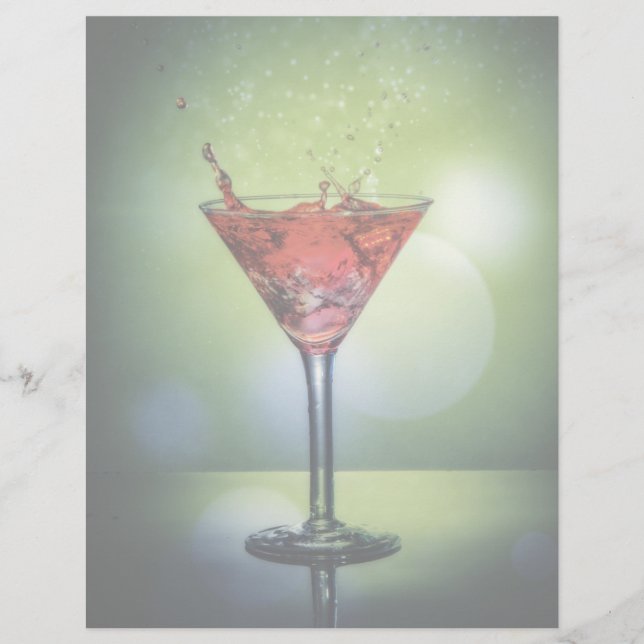 Hoja promocional de Bartender Hosting (Frente)