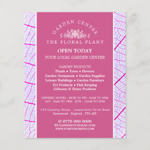 Hoja rosa, Centro Jardín, Horticulturista