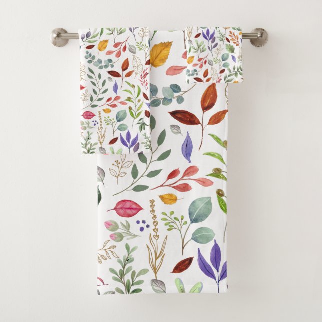 Hojas azules de oro verde (In situ)