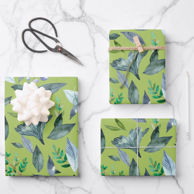 Hojas caídas de agua 6 (Anverso)