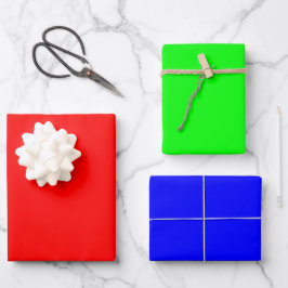 Hojas de ajuste RGB modernas para regalo
