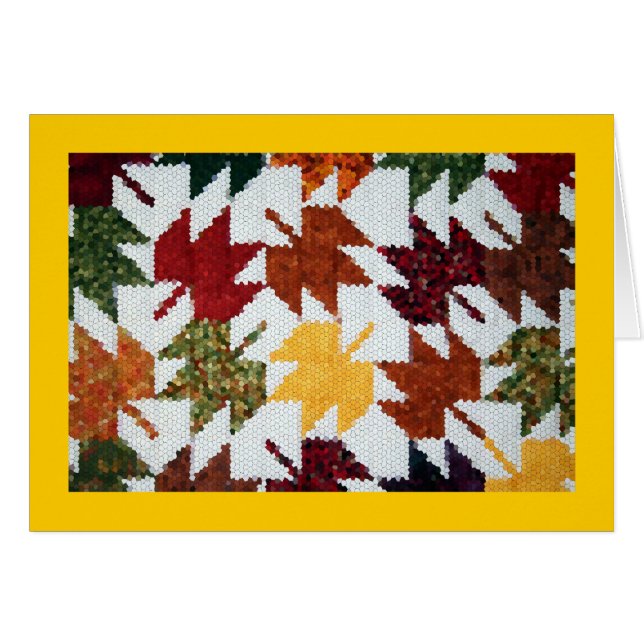 Hojas de Amish (Anverso (Horizontal))