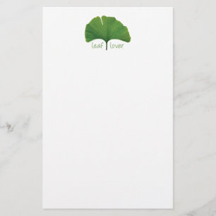 Hojas de árbol de Ginkgo