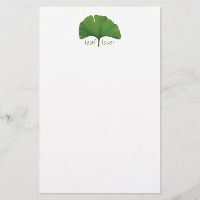Hojas de árbol de Ginkgo (Anverso)