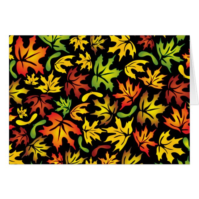 hojas de arce (Anverso (Horizontal))