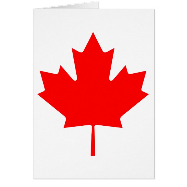 Hojas de arce de Canadá (Frente)