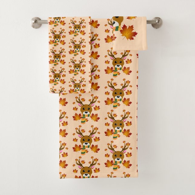 Hojas de arce de ciervo de otoño (In situ)