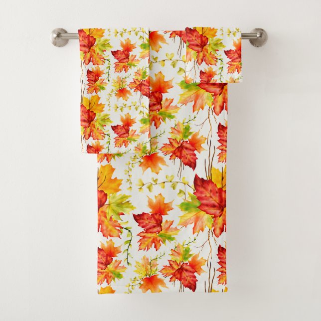 Hojas de arce de otoño (In situ)