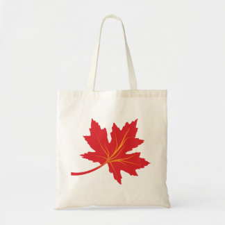 Hojas de arce en colores de otoño bolsas de toga p
