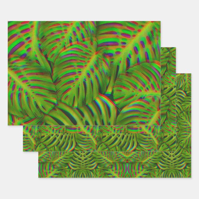 Hojas de arco iris (Set)