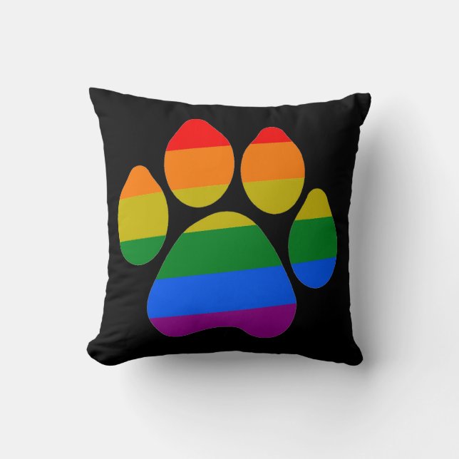 Hojas de arco iris de almohada (Anverso)