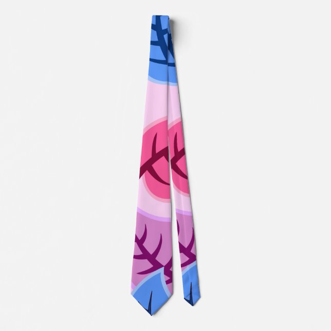 hojas de arcoíris corbata (Anverso)