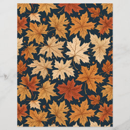 Hojas de cosecha de otoño