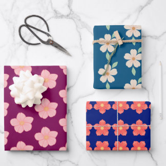 Hojas de envoltura floral
