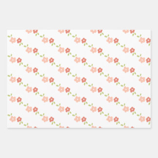 Hojas de envoltura floral fresca