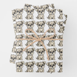 Hojas de envolvimiento de cumpleaños para mascotas