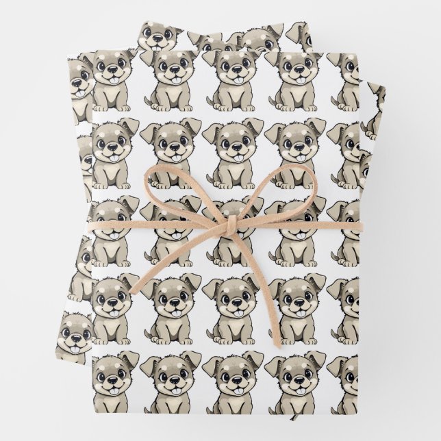 Hojas de envolvimiento de cumpleaños para mascotas (In situ)