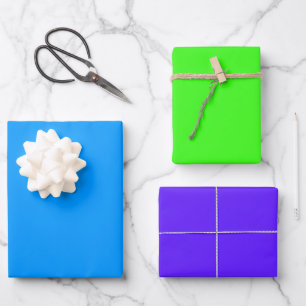 Hojas de envolvimiento de regalo finales elegantes