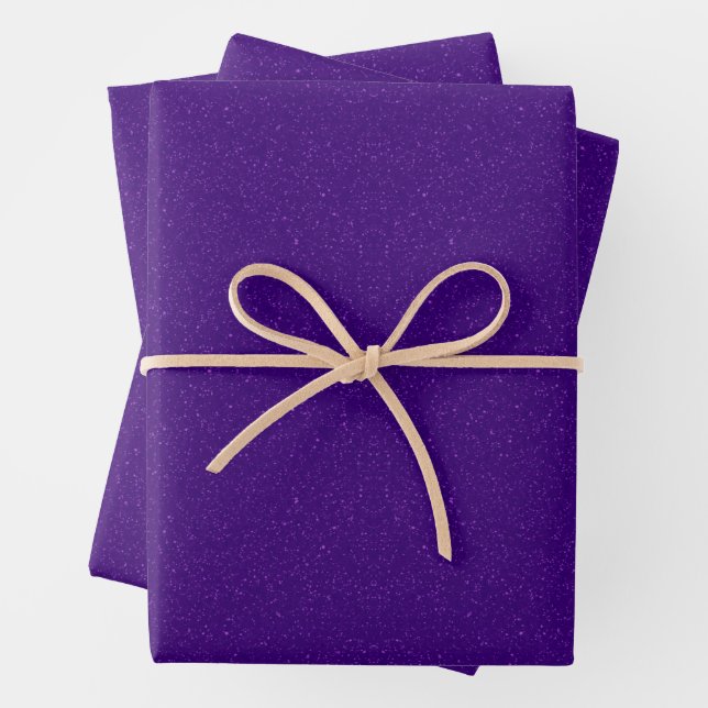 Hojas de envolvimiento de regalo para Purpurinas d (In situ)