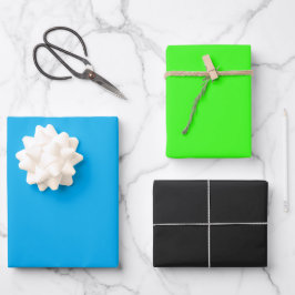 Hojas de envolvimiento elegantes de regalo de ENC