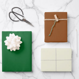 Hojas de envolvimiento elegantes para regalo de FE
