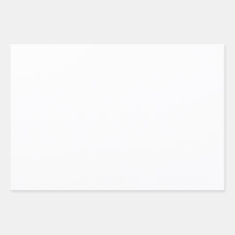 Hojas de envolvimiento elegantes para regalo WSB