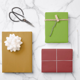 Hojas de envolvimiento simples de otoño minimalist