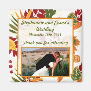 Hojas de flotación de imán de Invitación de 2"x2"