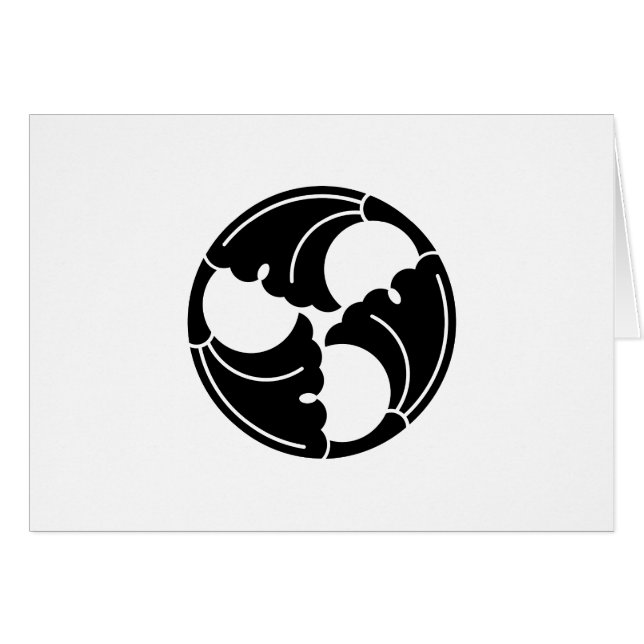 Hojas de ginkgo escalonadas (Anverso (Horizontal))