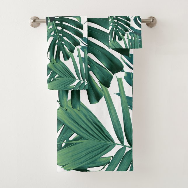 Hojas de jungla tropical Monstera 1 (In situ)