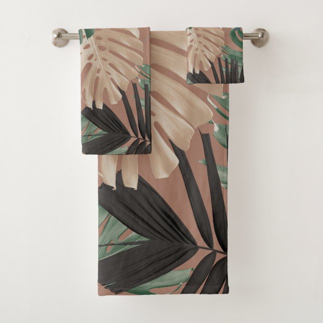 Hojas de la selva tropical Monstera 2 (In situ)