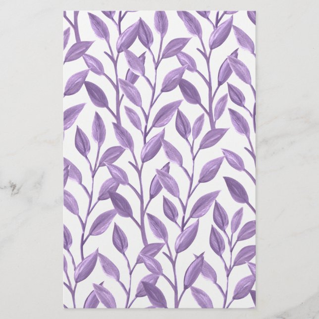 Hojas de lavanda (Anverso)