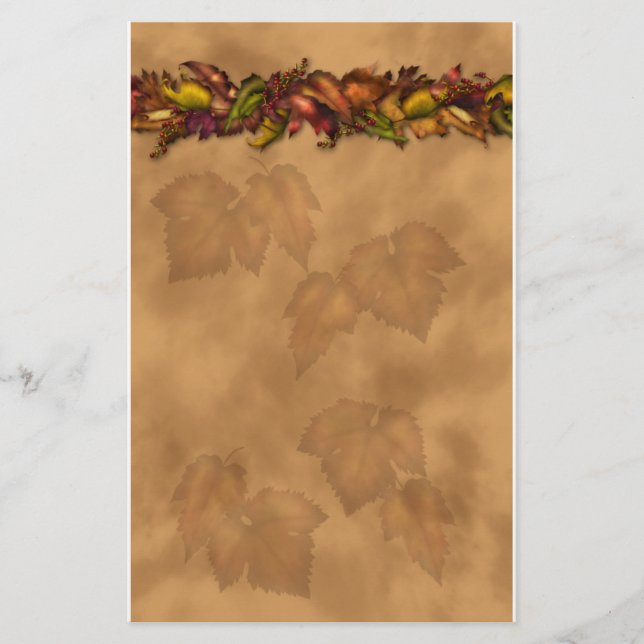 Hojas de otoño (Anverso)