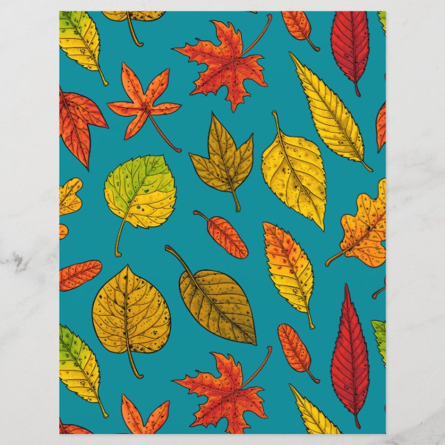 Hojas de otoño (Anverso)