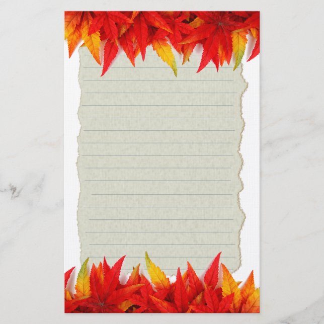 Hojas de Otoño (Anverso)