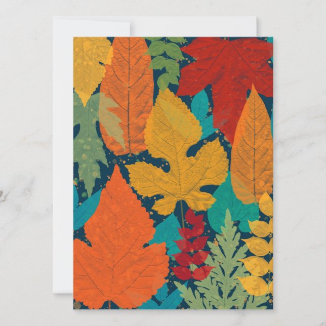 Hojas de otoño (Anverso)