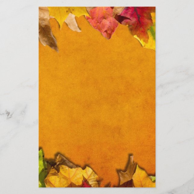 Hojas de otoño 1 (Anverso)