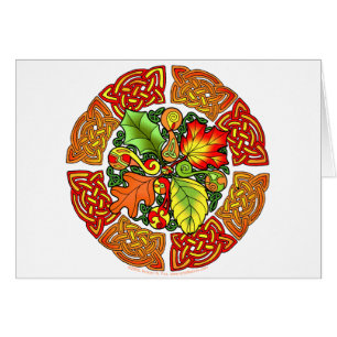 Hojas de otoño célticas