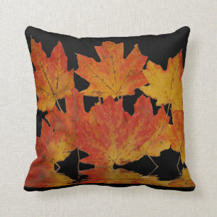 Hojas de otoño - Cojín decorativo