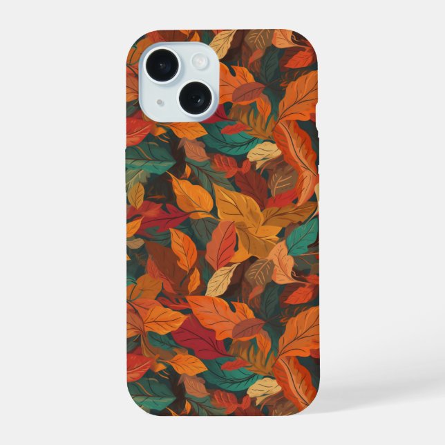 Hojas de otoño coloridas (Reverso )