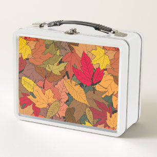 Hojas de otoño coloridas