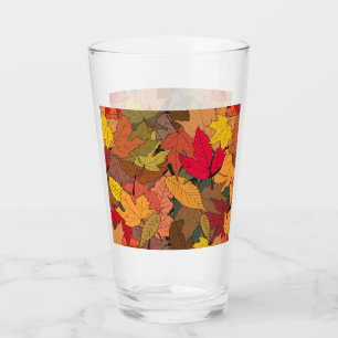 Hojas de otoño coloridas