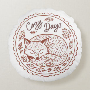 Hojas de otoño de la naturaleza otoñal Almohada