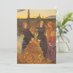 Hojas de otoño de Sir John Everett Millais